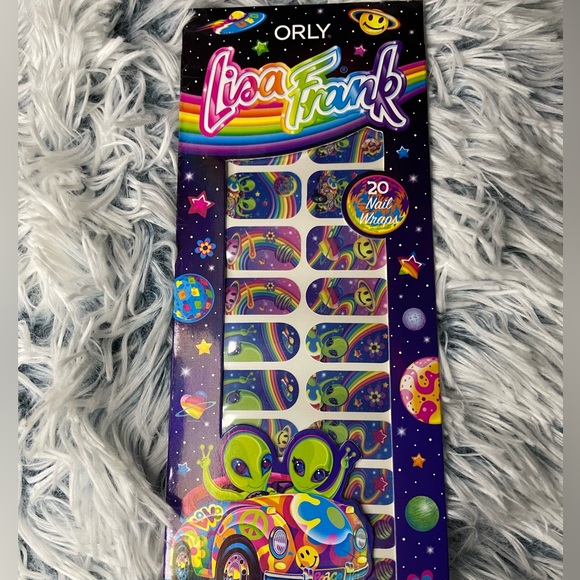 NWT ORLY® x Lisa Frank® Zoomer & Zorbit™ Nail Wraps 👽👽 - Picture 6 of 6